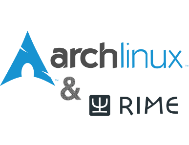 arch linux 安装中文五笔输入法 Rime